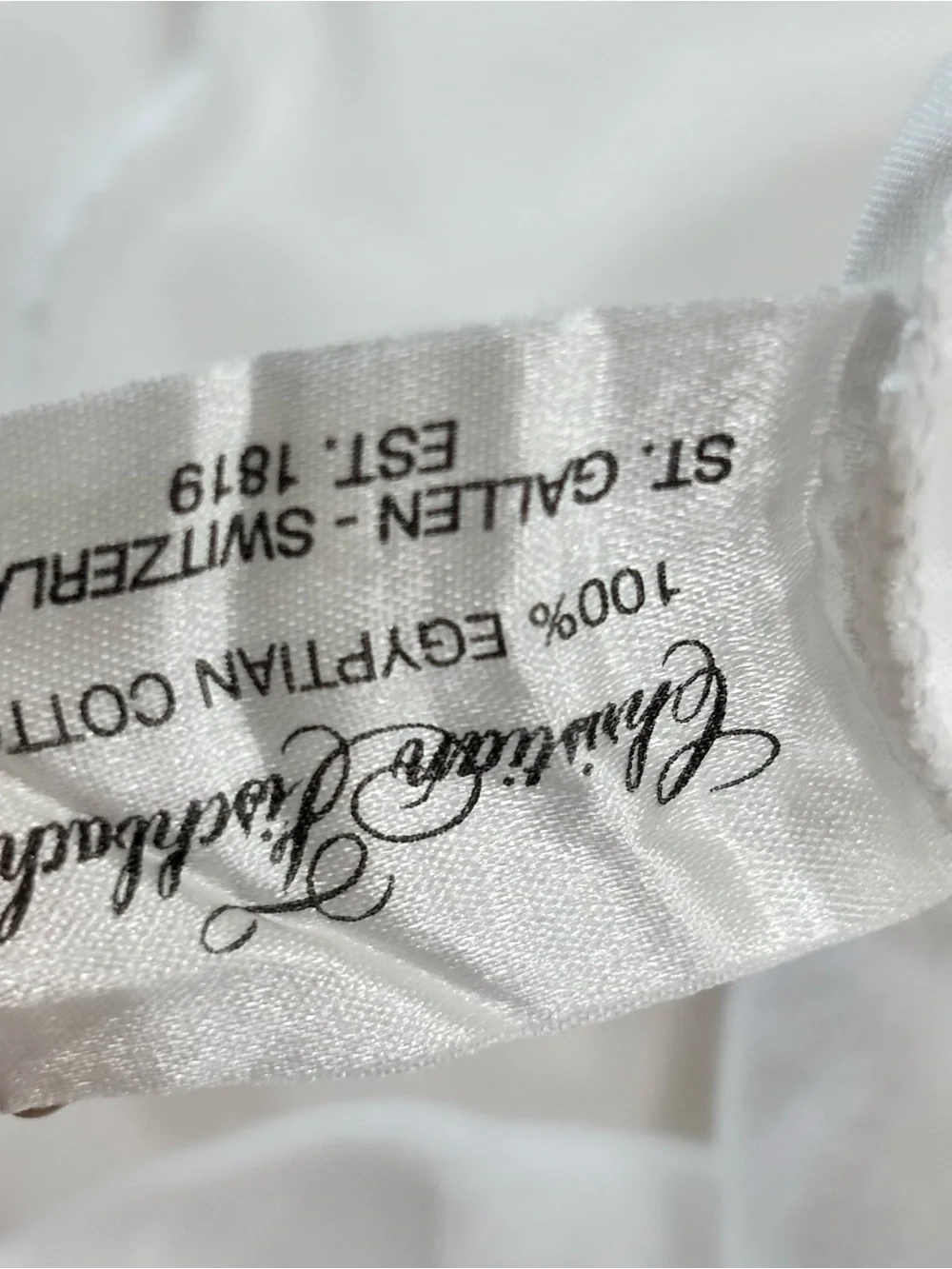 CHRISTIAN FISCHBACHER White Textured Tonal Dot Egyptian Cotton Duvet Cover Queen